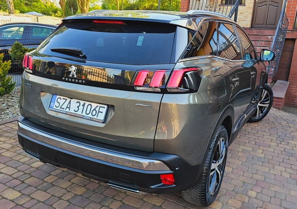 Peugeot 3008 cena 84900 przebieg: 168000, rok produkcji 2018 z Poręba małe 631